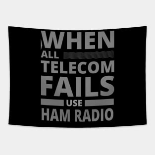 Ham Radio Operator Never Let You Down Tapestry