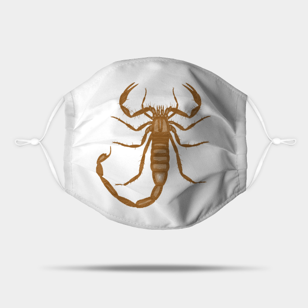 Brown scorpion - Scorpions - Mask | TeePublic Brown scorpion - Scorpions - Mask | TeePublic