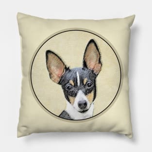 Toy Fox Terrier Pillow