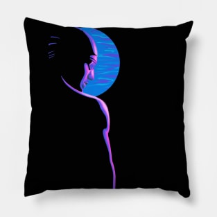 Retro style Swimmer Pillow