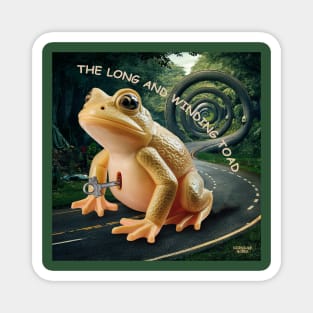 The Long and Winding Toad! Magnet