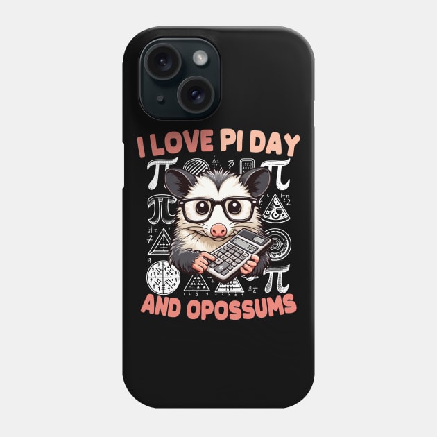 Pi Day Opossum Phone Case by MoDesigns22 