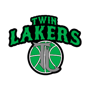 Twin Lakers Main Logo T-Shirt