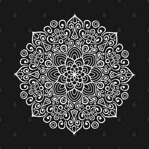 Mandala Art Sacred Geometry Meditation Gift by BadDesignCo