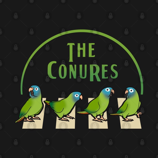 Blue crowned conure - The Conures Band by FandomizedRose