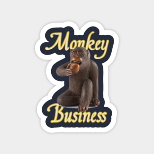 Monkey Business Magnet