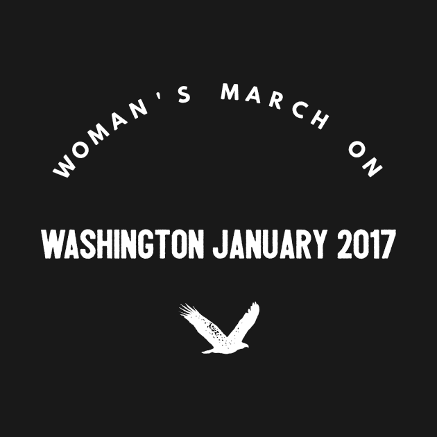 Woman's March On by lovetees