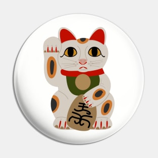 Maneki Neko Pin