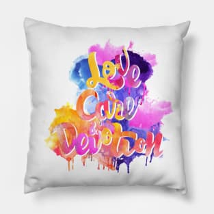 Love, Care & Devotion Pillow