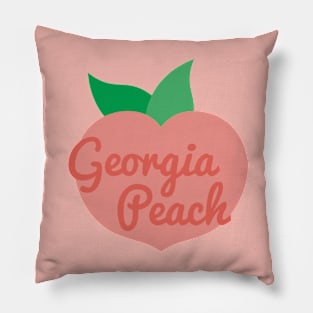 Georgia Peach Pillow