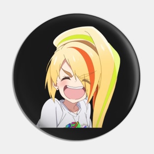 Saki Laughing Pin