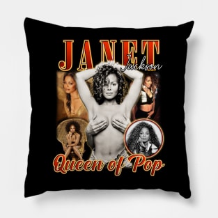 Janet Jackson Vintage Tour Concert Pillow