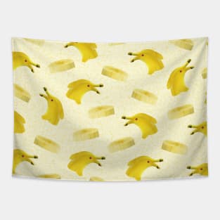 banana dolphin Tapestry