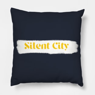 Silent city Pillow