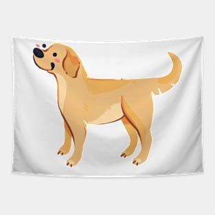 Happy Labrador Tapestry