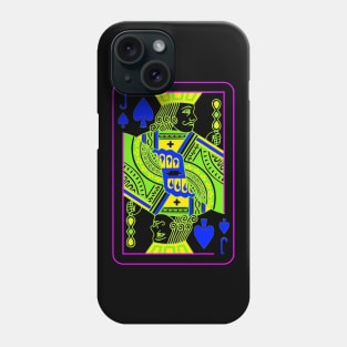 Jack of Spades Bright Mode Phone Case