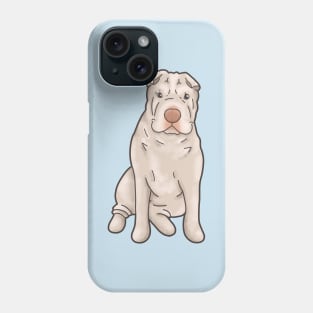 Adorable Shar Pei Gemma Sitting Phone Case