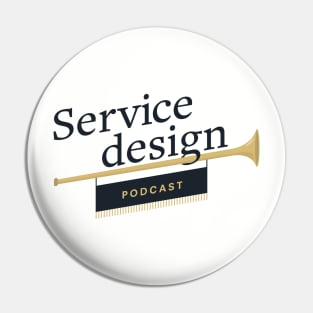 Service Design Podcast Logo Pin