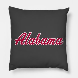 Alabama Script Pillow