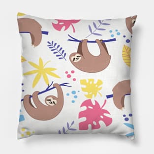 cute babby sloth Pillow