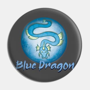 Blue Dragon Pin