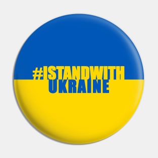 I Stand with Ukraine Pin