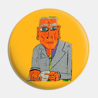 Orange U Pin