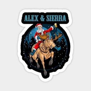 ALEX & SIERRA BAND Magnet