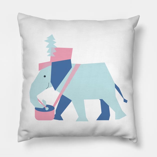 Musical Elephant Pillow by SSpictures