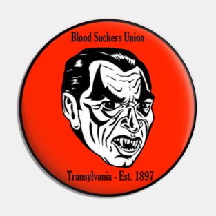 Blood Suckers Union Pin