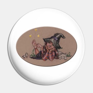 Young Witch Pin