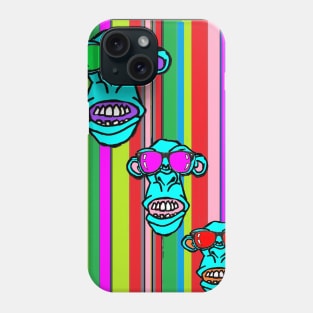 Graffiti,Tag,Monkey by LowEndGraphics Phone Case