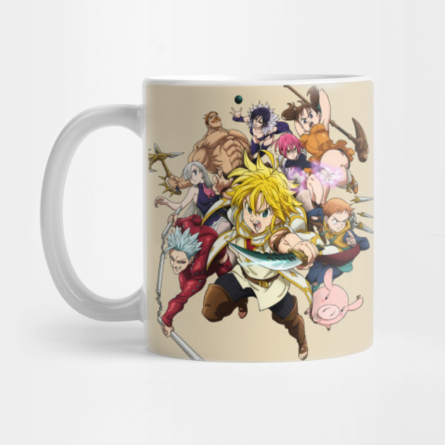 The Seven Deadly Sins Nanatsu No Taizai Tasse Teepublic De