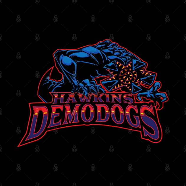 Hawkins Demodogs by indiespiv