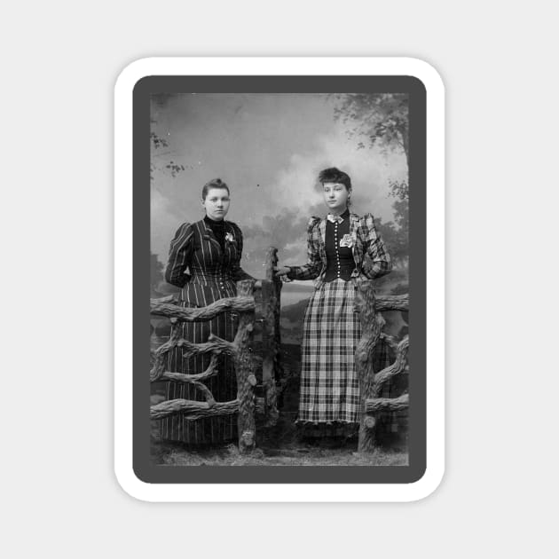 Instant Ancestors Family Photo Magnet by Vintage Photos