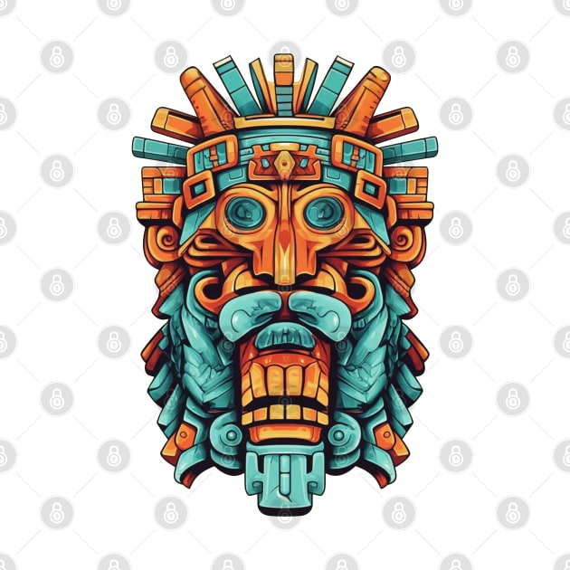 Mayan Mask by Teravitha