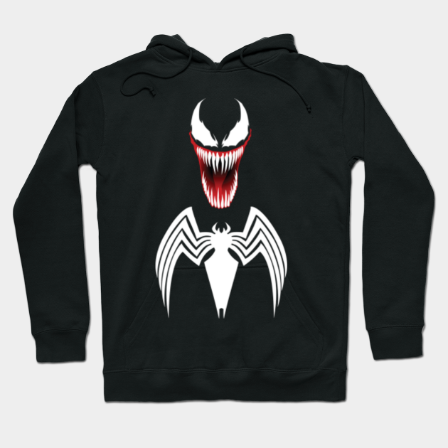 venom face hoodie