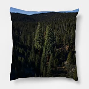 3 Giant Sequoias Pillow