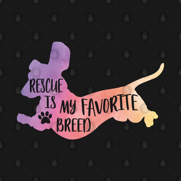 Rescue is my favorite breed by PrettyPittieShop