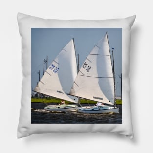 Sailing along together Pillow