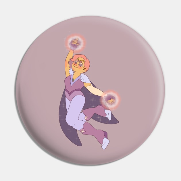 Queen Glimmer - Clothing Pin by starryneitz