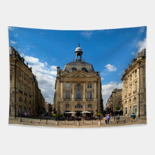 Place de la Bourse, Bordeaux, france centre of culture tourism Tapestry