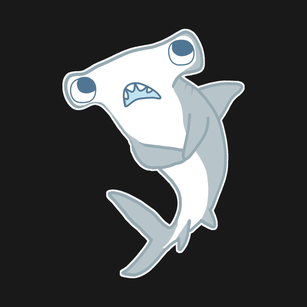 Nervous Shark | Hammerhead by bluecrown