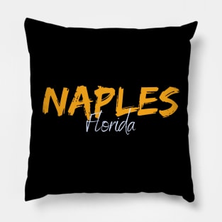 Naples, Florida. Spring Break & Summer Design, Perfect Gift Pillow