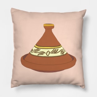 Tajine Hand Drawn - Tagine - طاجين Pillow