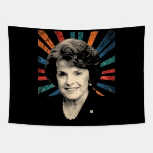 sketc vintage Dianne Feinstein Tapestry