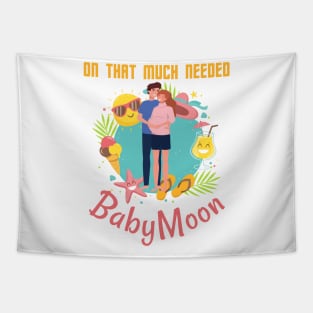 On That Much Needed Babymoon Tapestry