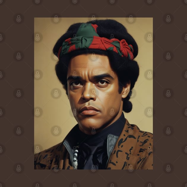 Huey P. Newton by Moulezitouna