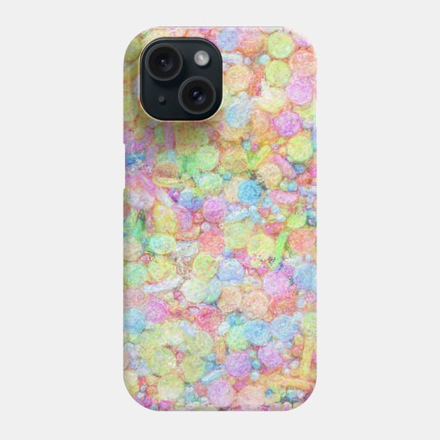 Candy Sprinkles All Over Impressionist Painting Phone Case by BonBonBunny