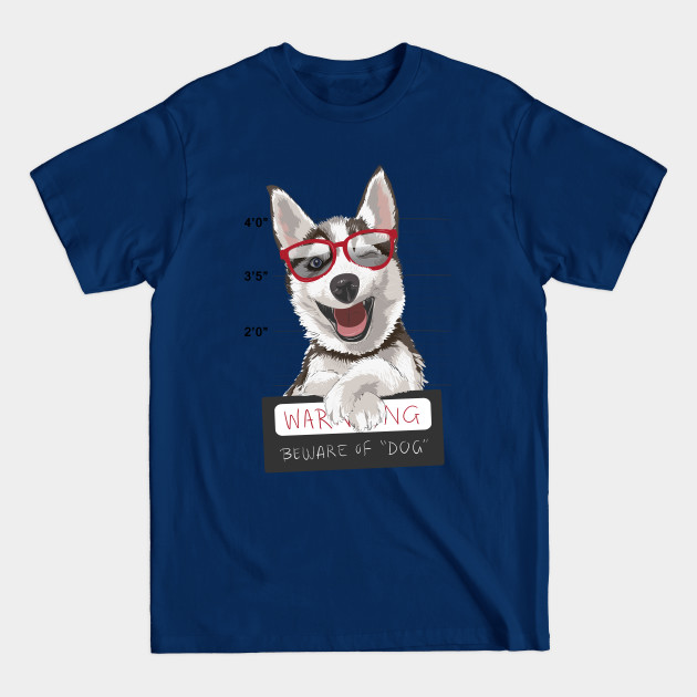 Discover Husky In Jail - Husky Dog - T-Shirt